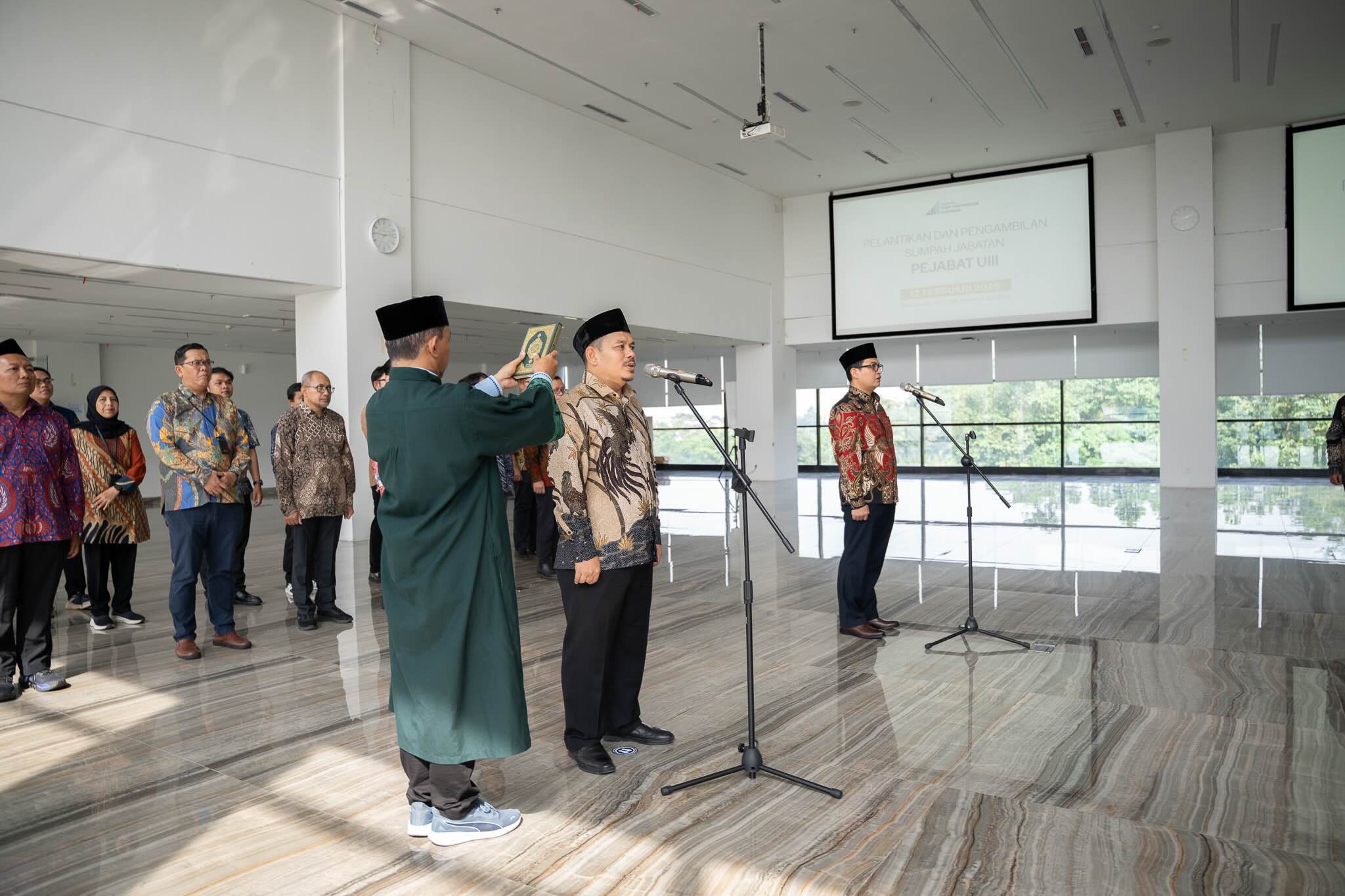 UIII Appoints New Deans for Islamic Studies and Economics Faculties, Signaling Strategic Academic Development